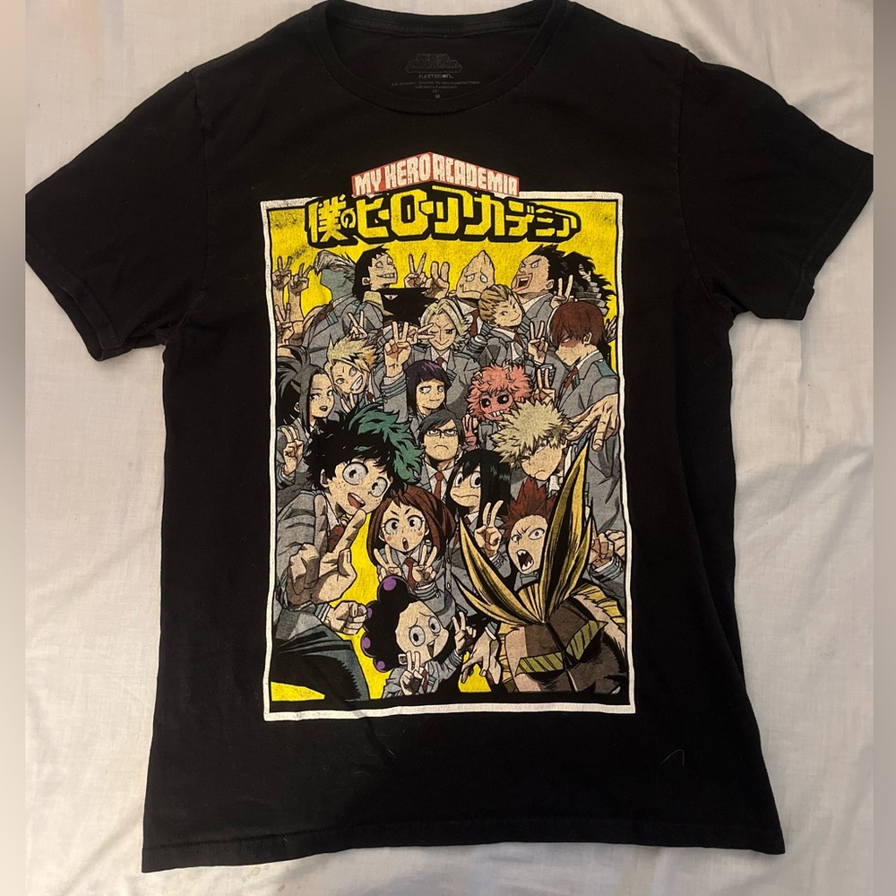 My Hero Academia anime t-shirt